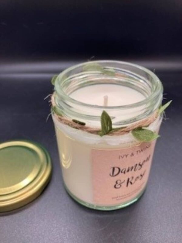 Damson and Rose Candle