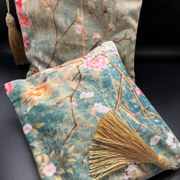 Velvet Feel Makeup Bag