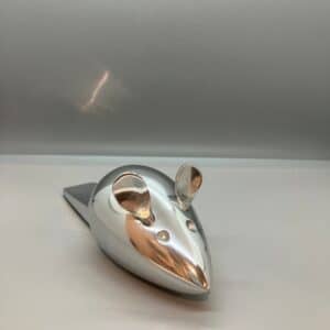 Chrome Mouse Doorstop