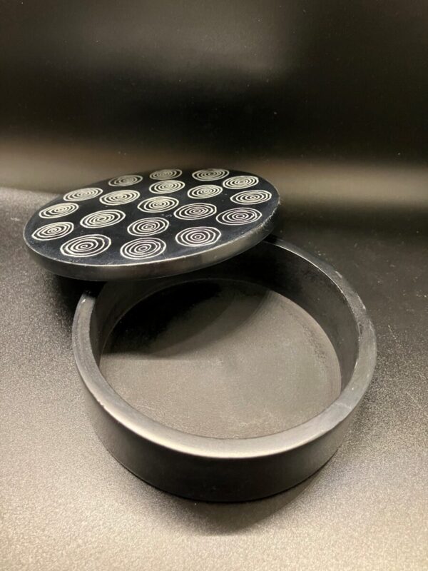 Black Trinket Pot