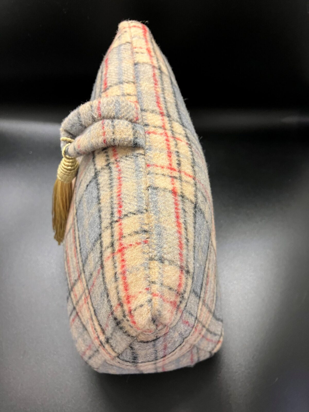 Blue Plaid Doorstop - Image 7