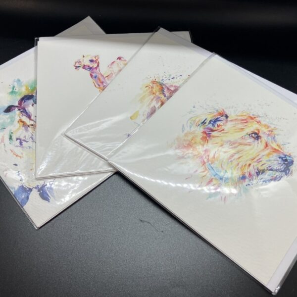 Pack of Four Greetings Cards