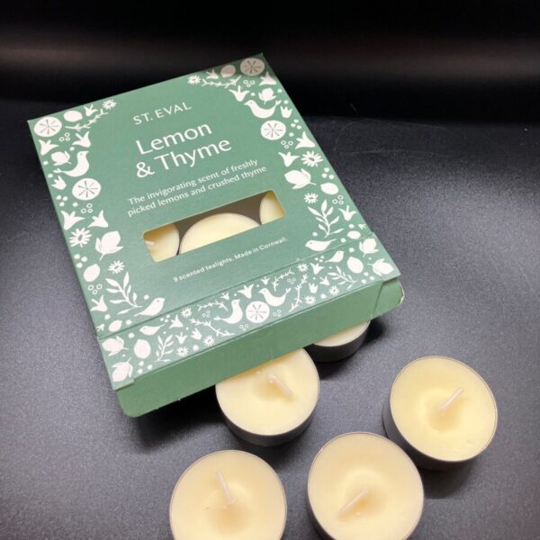 Lemon and Thyme Tealights